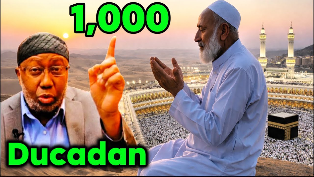 Sirta ducada: 1,000 jeer akhri ducadan hadaad werwersan, murugo iyo cabsi ku haysato sh Xasan 