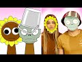 Sprunki 4 Phase 4 PVZ YOUNG BRUD and ZOMBIE Incredibox in Real life. ❤️ #sprunki #incredibox