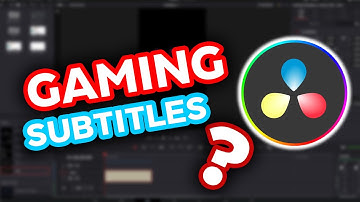 DaVinci Resolve 17 สอนทำซับไตเติ้ลแบบเกมเมอร์ สวยๆง่ายๆ