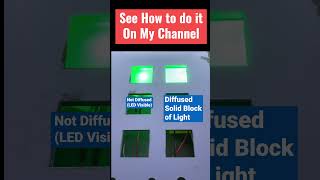 Do this to diffuse 5mm LED Light easily