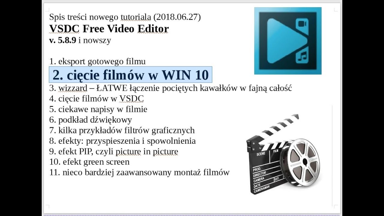 vsdc free video editor win10