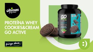 Proteína Whey Cookies&Cream Go Active | Últimas Pingo Doce screenshot 5