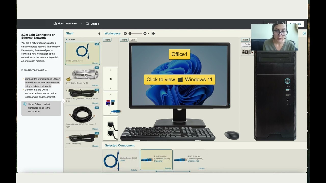 2.2.9 Лабораторная работа: Подключение к сети Ethernet