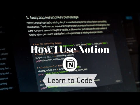 How I Use Notion for Studying - Learn to Code with Active Recalling