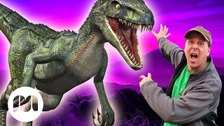 T-Rex Giant Life Size Dinosaur | Jurassic Tv | Dinosaurs and Toys | T Rex Family Fun