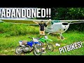 Found ABANDONED AIRPLANE on DIRT BIKES! *INSANE*