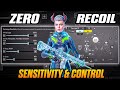 NEW UPDATE 3.8🔥 BEST SENSITIVITY CODE + CONTROL SETTINGS BGMI / PUBG MOBILE