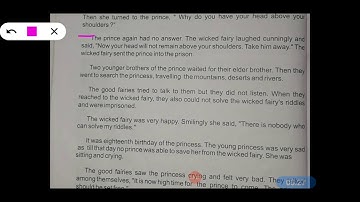 Class 4th ..English Reader..Lesson 12 The Cursed Princess..(part-2)..