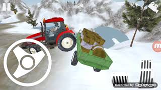 Watch "Real Tractor Trolley Cargo Farming Simulation Game  Android REHAN animation studi.oon YouTube screenshot 4