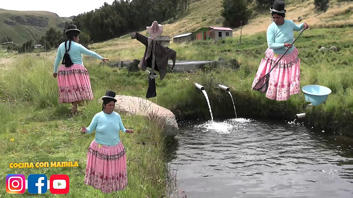 VIENDO COMO SE CRÍAN LAS TRUCHAS EN EL CAMPO - COCINA CON MAMILA