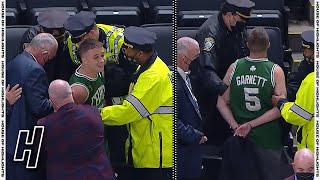 Celtics Fan Throws Water Bottle at Kyrie Irving, Gets Handcuffed \& Arrested - 2021 NBA Playoffs