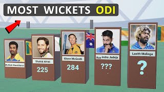 Top 10 Bowlers with Most Wickets in ODI Cricket History