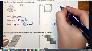 Celebrity Lesson 11.1 Three-Dimensional Figures and Nets Wealth