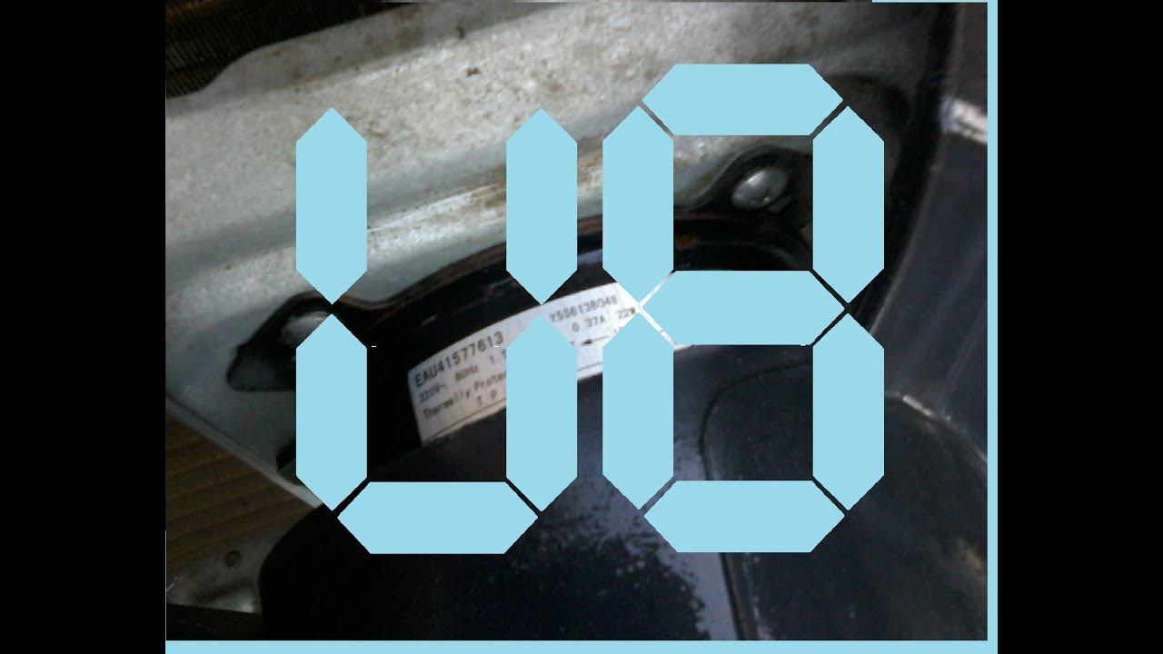 U8, código de error U8, fallo de aire acondicionado YouTube