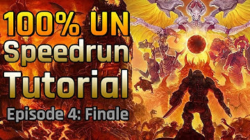 DOOM Eternal 100% UN Speedrun Tutorial Ep 4 || Nekravol 1 - Final Sin