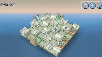 Classic - Mix - Level 36 | Flow Water Fountain 3D Puzzle | Walkthrough, Gameplay, No Commentary