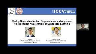 ICCV21 : Weakly-Supervised Action Segmentation and Alignment via Transcript-Aware Union-of-Subspaces