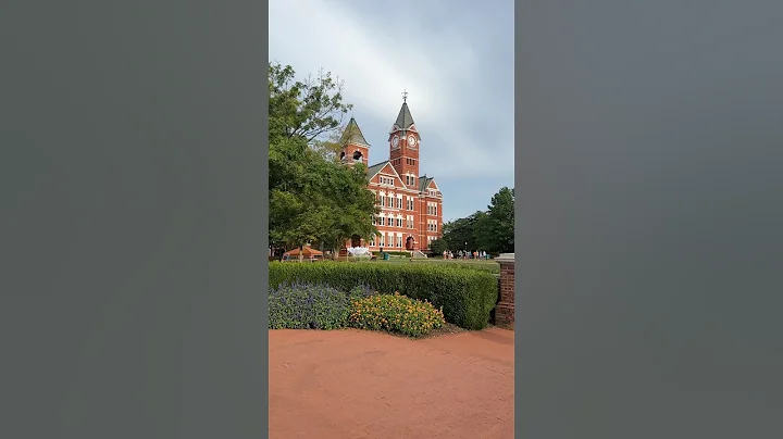 Samford Hall welcomes the Auburn Family home for Ball State! #WarEagle