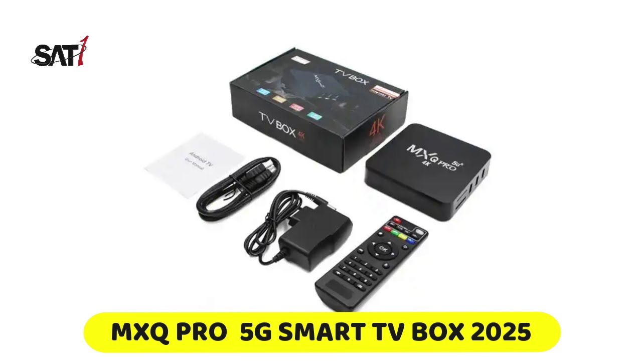 MXQ PRO  5G SMART TV BOX 2025