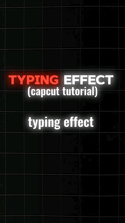 how to make typing effect ⚡️. easy and quick . day 4. #capcut #viral #editing #edit #tutorial