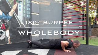 180° burpee