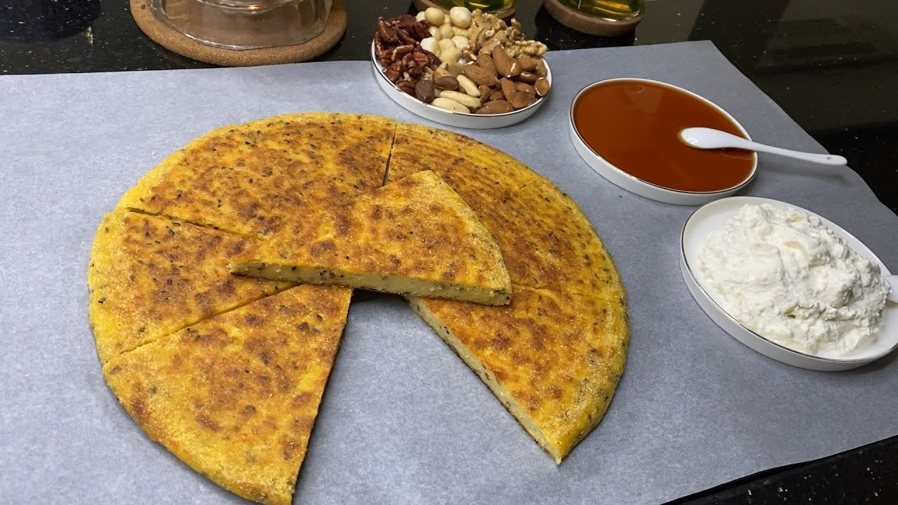 وجدي فطور صحي سريع حرشة بدقيق الذرة فيها مكونات يضبط الهرمونات عند النساء 💪💪💪