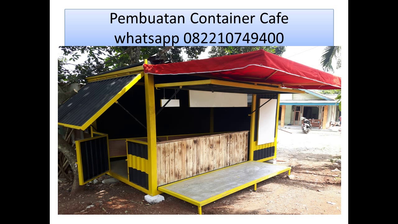 082210749400 pembuatan container box  cafe jakarta  
