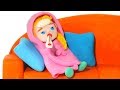 FUNNY KIDS GET A COLD ❤ Play Doh Cartoons For Kids