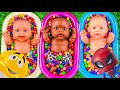 Long Slide Game With Cow Elephant Gorilla Hippopotamus Tiger - 3d Animal Game - Funny 3d Animals