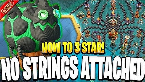 Easiest way to 3 star No Strings Attached Challenge (Clash of Clans)