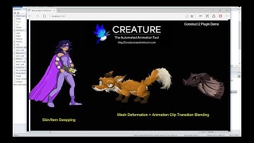 Creature Construct2 Plugin Demo