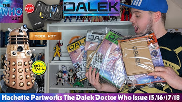 Hachette Partworks The Dalek Doctor Who Issue 15/16/17/18