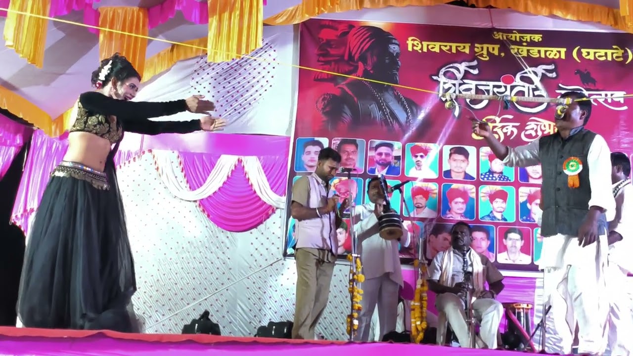 Sahir maoti marbte vs sahir aryen नागदेवे,16 प्यालेटिंग #khadatamasha #गम्मत #शायर.लोक कला खंडाला 