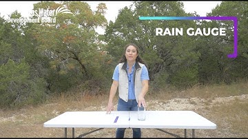 Weather 101: Build your own rain gauge!
