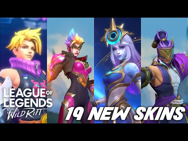 All Skins Coming To Wild Rift In Patch 4.1