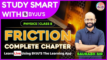 Friction | Grade 8 Science | Study Smart with BYJU