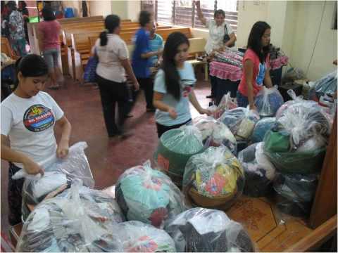 Typhoon Ondoy Relief Distribution for Adventists in C-5