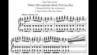 Stravinsky: Three Movements from Petrushka Won Kim, Ullman
