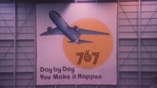 Boeing 767 Final Assembly Line, 1981 | Boeing Classics