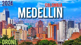MEDELLIN (COLOMBIA) IN DRONE [2024] 🇨🇴