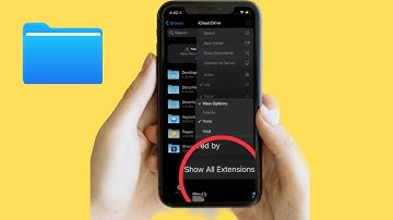 How to Show File Extensions in Apple Files App in iOS 16 on iPhone/iPad 🔥