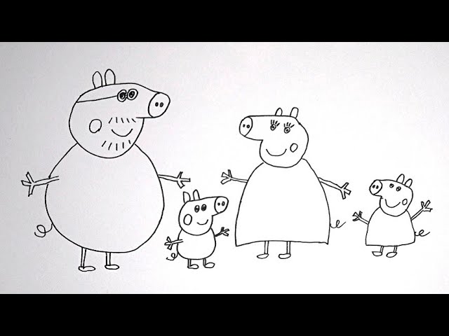 Peppa Pig Fada  Peppa pig coloring pages, Peppa pig colouring