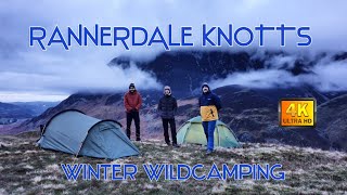 RANNERDALE KNOTTS / hiking and wild camping in the Lake District December 2021 / Jura whisky review