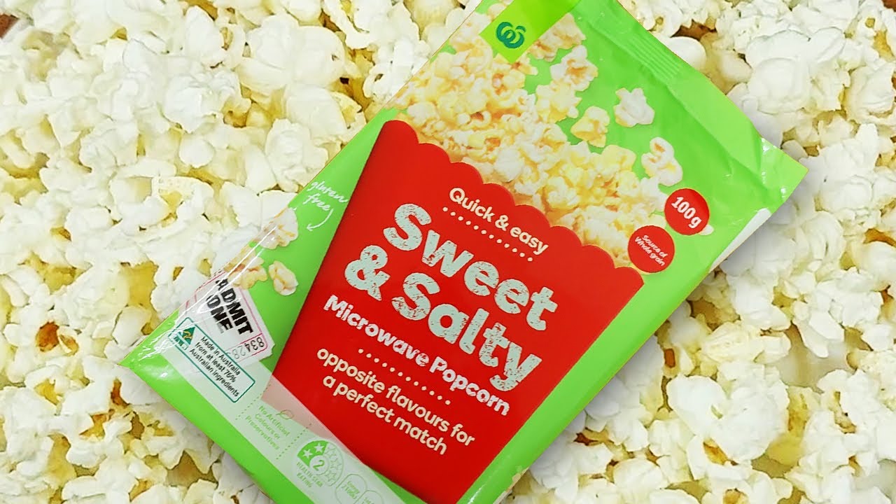 Sweet & Salty Microwave Popcorn