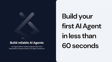 Lyzr Agent Studio - Build an AI agent in under 60 seconds