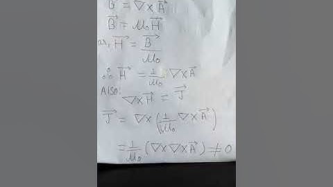 Vector magnetic potential