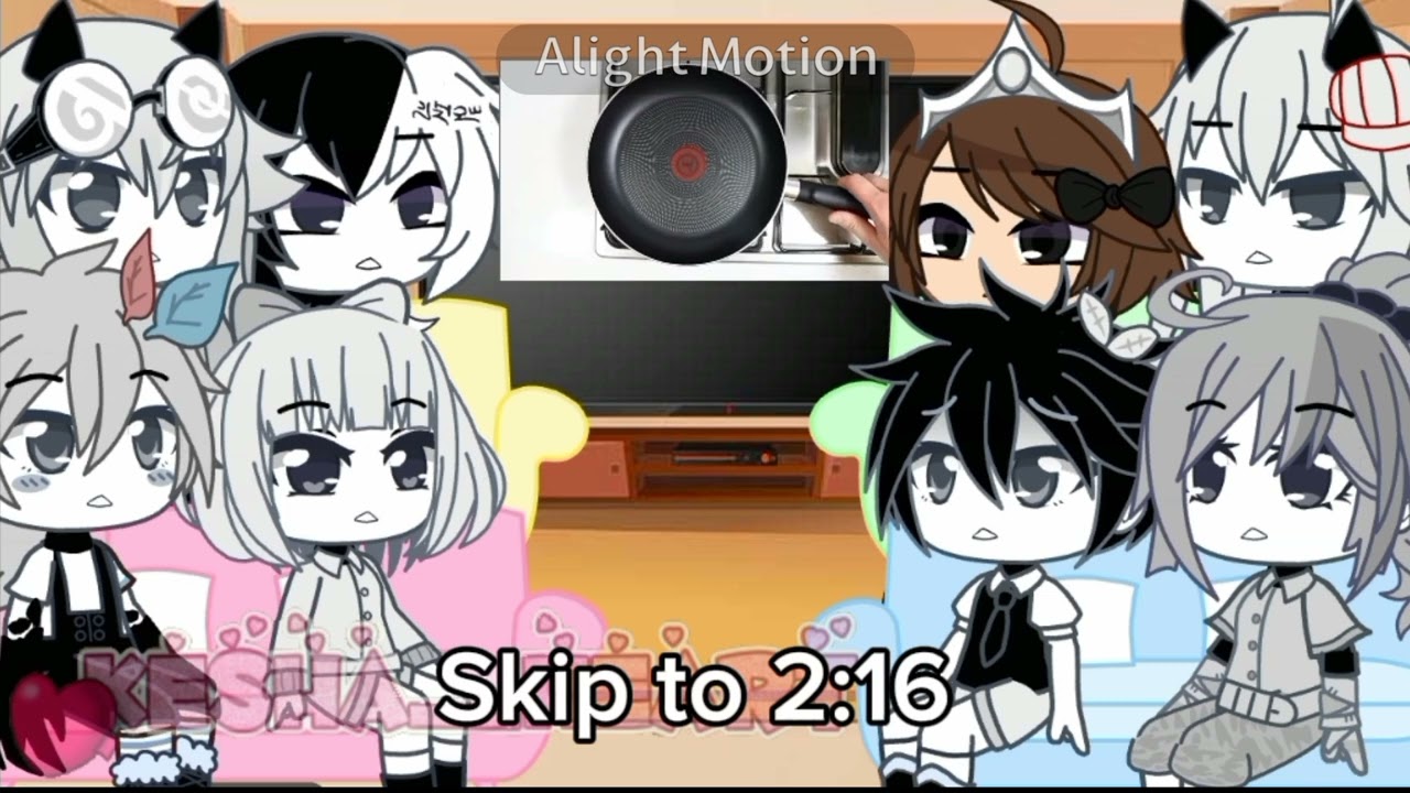 FPE students react to howtobasic pt.2 sneak peak 1/2 || Gacha Club