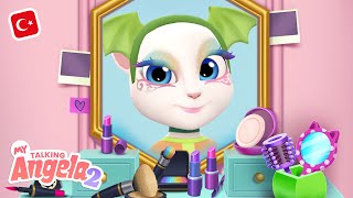 Birçok Benzersiz Stil Benim Konuşan Angelam 2De Yeni̇ Oynanış Videosu