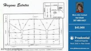 Land For Sale Gillette WY 166399-SqFt $43900 Gillette WY