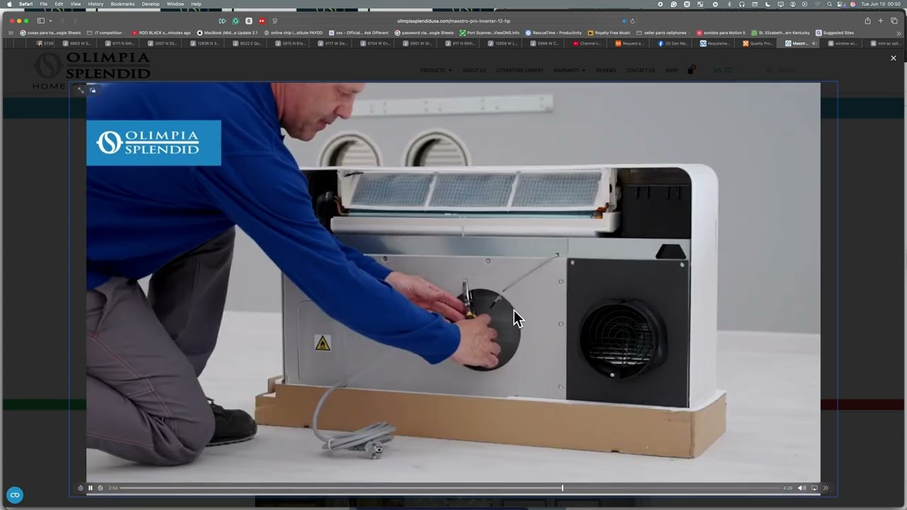 Maestro Pro Inverter 12 Heat Pump installation and mini review